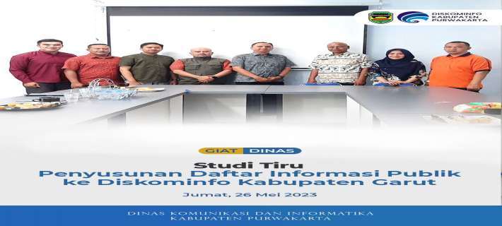 Studi Tiru Penyusunan Daftar Informasi Publik ke Diskominfo Kabupaten Garut